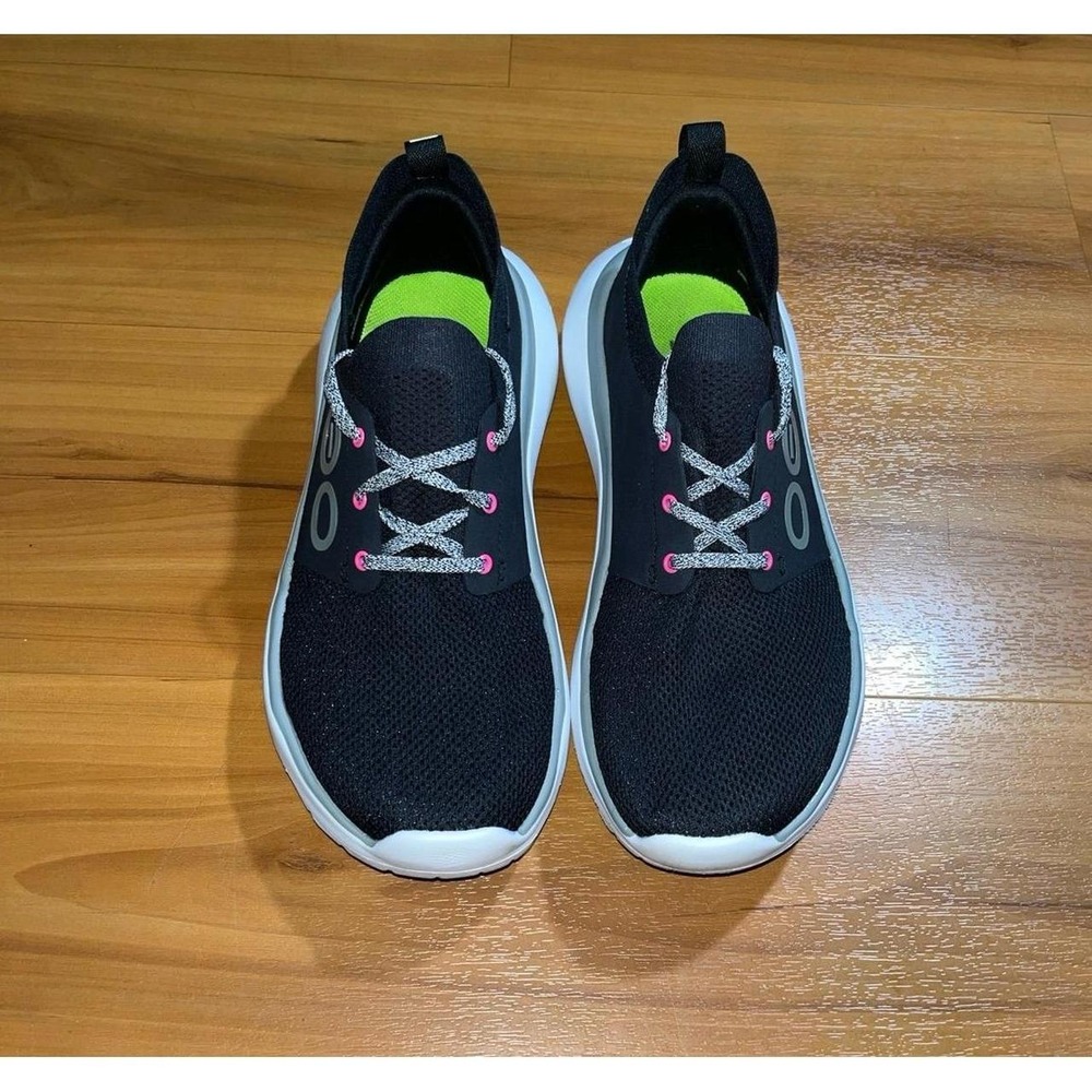Womens OOFOS OO Stride Active Recovery Athletic Slip On Lace Up Shoes - Picture 2 of 6